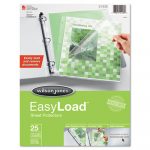 Side/Top Loading EasyLoad Sheet Protectors, Letter, 25/Pack