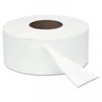 Jumbo Roll Bath Tissue, 1 Ply, 9" dia, 2000 ft, 12 Rolls/Carton