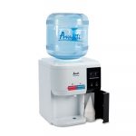 Tabletop Thermoelectric Water Cooler, 13.25 dia. x 15.75 h, White