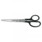 Straight Contract Scissors, 8" Long, Black