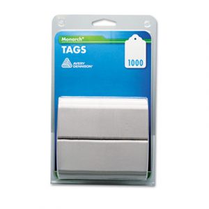 Refill Tags, 1 1/4 x 1 1/2, White, 1,000/Pack