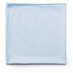 Executive Series Hygen Cleaning Cloths, Glass Microfiber, 16 x 16, Blue, 12/Ct
