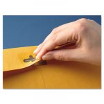 Postage Saving ClearClasp Kraft Envelope, #90, Cheese Blade Flap, Redi-Tac Closure, 9 x 12, Brown Kraft, 100/Box
