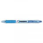 B2P Bottle-2-Pen Retractable Ballpoint Pen, 0.7mm, Blue Ink, Translucent Blue Barrel, Dozen
