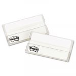 File Tabs, 3 x 1 1/2, White, 50/Pack