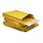 Redi-Strip Kraft Expansion Envelope, #10 1/2, Square Flap, Redi-Strip Closure, 9 x 12, Brown Kraft, 25/Pack