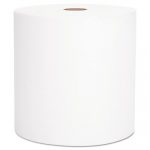 Essential Hard Roll Towel, 1.5" Core, 8 x 1000ft, White, 6/Carton
