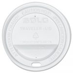 Traveler Drink-Thru Lid, White, 300/Carton