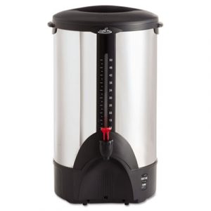 50-Cup Percolating Urn, Stainless Steel