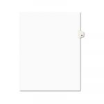 Preprinted Legal Exhibit Side Tab Index Dividers, Avery Style, 10-Tab, 32, 11 x 8.5, White, 25/Pack