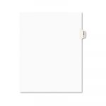 Avery-Style Preprinted Legal Side Tab Divider, Exhibit C, Letter, White, 25/Pack
