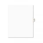 Avery-Style Preprinted Legal Side Tab Divider, Exhibit E, Letter, White, 25/Pack