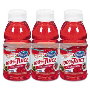 100% Juice, Cranberry, 10oz Bottle, 6/Pack