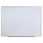 Dry Erase Board, Melamine, 48 x 36, Aluminum Frame