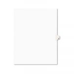 Preprinted Legal Exhibit Side Tab Index Dividers, Avery Style, 26-Tab, N, 11 x 8.5, White, 25/Pack