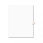 Preprinted Legal Exhibit Side Tab Index Dividers, Avery Style, 26-Tab, O, 11 x 8.5, White, 25/Pack