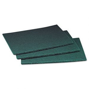 Commercial Scouring Pad, 6 x 9, 60/Carton