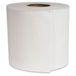 Center-Pull Roll Towels, 7 1/2 dia., 12" x 600 ft, White, 6 Rolls/Carton