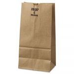 Grocery Paper Bags, 5" x 9.75", Kraft, 500 Bags
