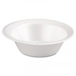 Foam Dinnerware, Bowl, 5oz, White, 125/Pack, 8 Packs/Carton