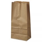 Grocery Paper Bags, 7.75" x 16", Kraft, 500 Bags