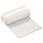 High-Density Commercial Can Liners, 4 gal, 6 microns, 17" x 18", Clear, 2,000/Carton