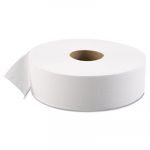 JRT Bath Tissue, Jumbo, 1-Ply, 3 5/8" x 4000ft, 12" dia, White, 6/Carton