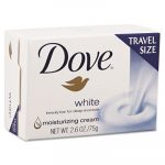 White Travel Size Bar Soap with Moisturizing Lotion, 2.6oz, 36/Carton