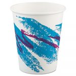 Jazz Paper Hot Cups, 10oz, Polycoated, 50/Bag, 20 Bags/Carton