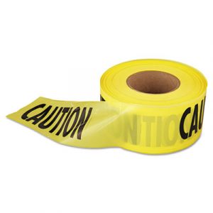 "Caution" Barricade Tape, 3" x 1,000 ft., Yellow/Black