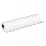 Matte Coated Paper Roll, 2" Core, 8 mil, 24" x 100 ft, Matte White