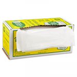 Industrial Strength Flex-O-Bags Trash Can Liners, 13 gal, 1.25 mil, 24" x 30", White