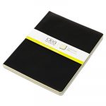 Idea Collective Journal, 1 Subject, Wide/Legal Rule, Black Cover, 10 x 7.5, 48 Pages, 2/Pack