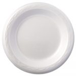 Foam Dinnerware, Plate, 6" dia, White, 125/Pack, 8 Packs/Carton