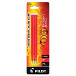 Refill for FriXion Erasable Gel Ink Pen, Red, 3/Pk