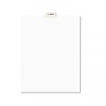 Avery-Style Preprinted Legal Bottom Tab Dividers, Exhibit R, Letter, 25/Pack