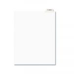 Avery-Style Preprinted Legal Bottom Tab Dividers, Exhibit U, Letter, 25/Pack