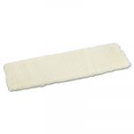 Mop Head, Applicator Refill Pad, Lambswool, 18-Inch, White