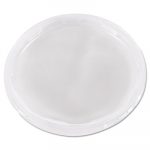 Plug-Style Deli Container Lids, Clear, 50/Pack, 10 Pack/Carton