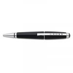 Edge Retractable Gel Pen Gift Box, Medium 0.7mm, Black Ink, Black Barrel