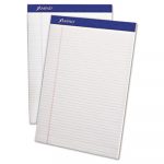 Perforated Writing Pads, Narrow Rule, 8.5 x 11.75, White, 50 Sheets, Dozen