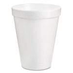 Drink Foam Cups, 8oz, White, 25/Pack