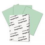 Digital Index Color Card Stock, 90lb, 8.5 x 11, Green, 250/Pack
