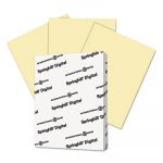 Digital Index Color Card Stock, 90lb, 8.5 x 11, Canary, 250/Pack