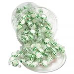 Starlight Mints, Spearmint Hard Candy, Individual Wrapped, 2 lb Resealable Tub