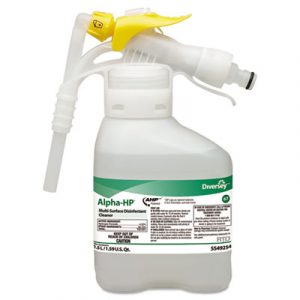 Alpha-HP Multi-Surface Disinfectant Cleaner, Citrus Scent, 1.5L Spray Bottle UOM