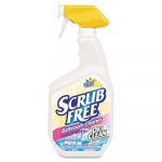 Scrub Free Soap Scum Remover, Lemon, 32oz Spray Bottle, 8/Carton
