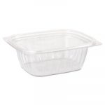ClearPac Container Lid Combo-Pack, 5-7/8 x 4-7/8 x 2, Clear, 12 oz, 63/Bag