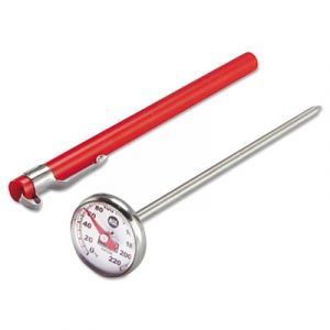 Industrial Grade Analog Pocket Thermometer, 0degreesF to 220degreesF