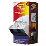 Clear Hooks & Strips, Plastic, Medium, 50 Hooks w/50 Adhesive Strips per Carton